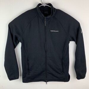 Peak Performance Full Zip Jacket Chill ZJ Black Men’s Large